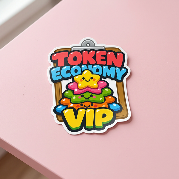 Token Economy VIP — Die Cut Sticker